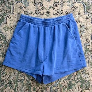 Old Navy Vibrant Blue Women's Athletic Shorts